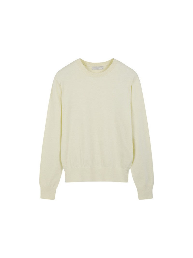 女款【WE ARE】韓國M計畫圓領針織毛衣EPF1ER2100