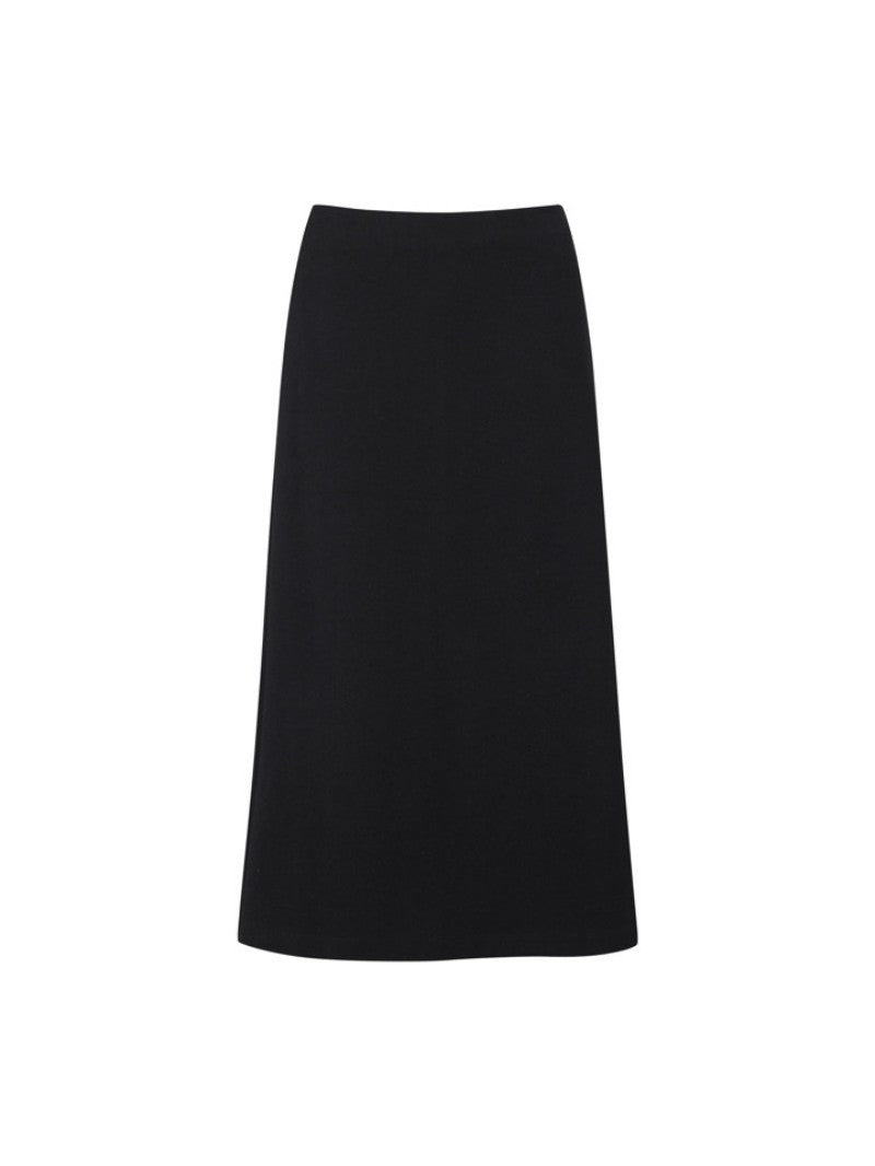 【WE ARE】韓國M計畫A字後分開叉9分裙帶兜半身裙EPF4RR2100