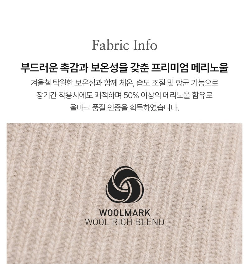 【WE ARE】韓國snow peak雪峰針織漁夫帽S25WWFKC64