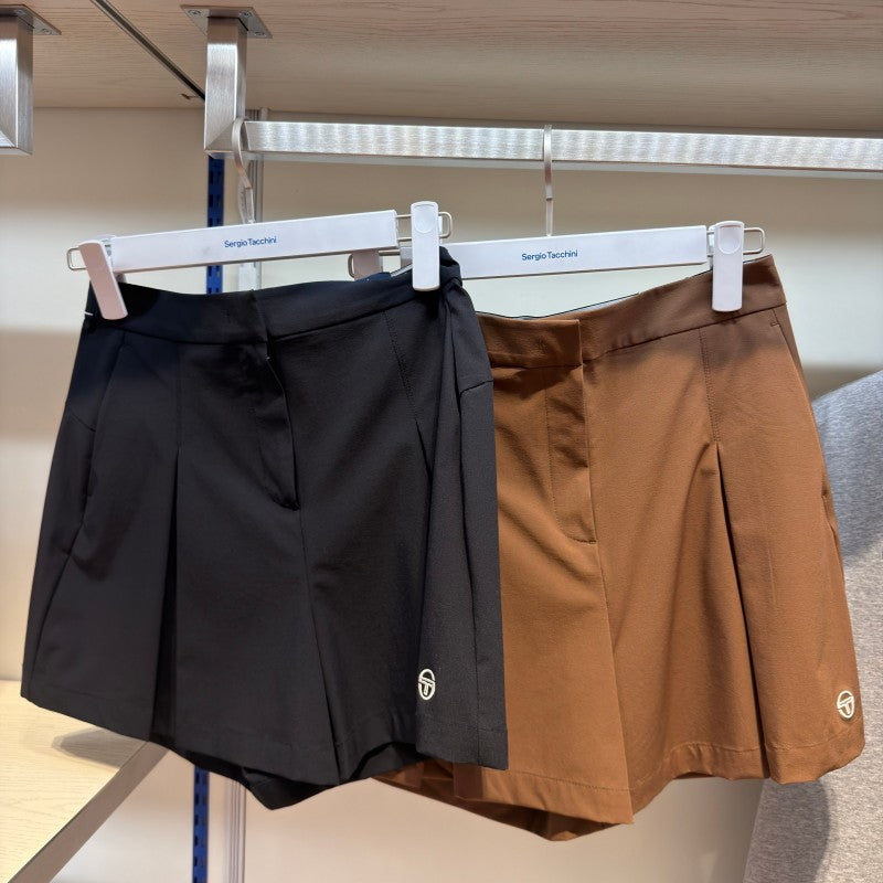 【WE ARE】韓國SERGIO TACCHINI 休閒打褶短裙褲 TWSP26361