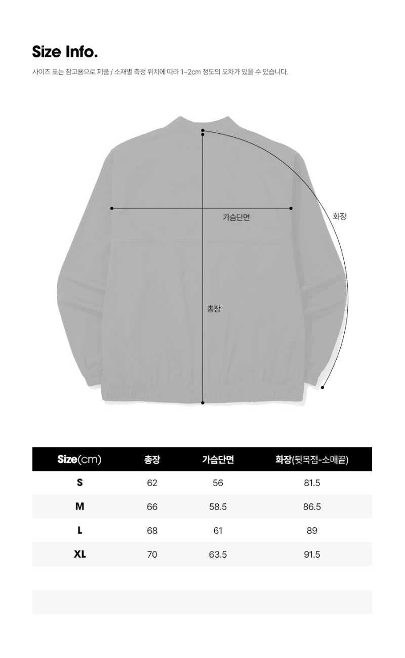 【WE ARE】Korea Diadora sun protection coach jacket D5121LWT23
