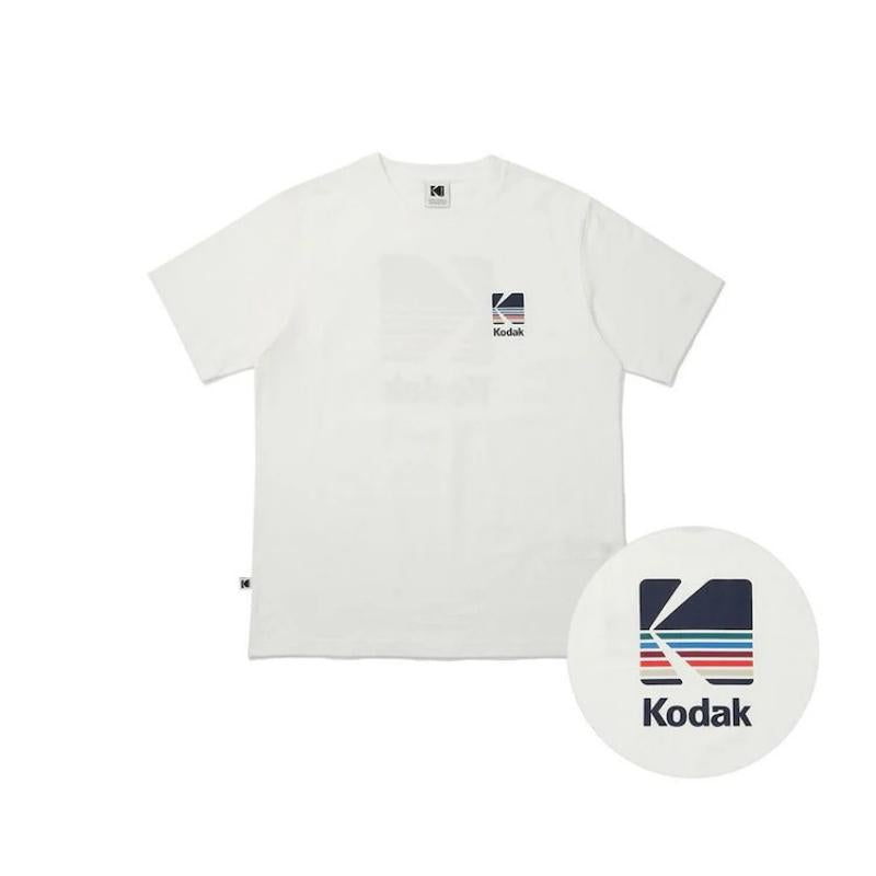 【現貨】【WE ARE】韓國KODAK柯達 SORONA彩虹標短袖T恤 K5223LRS56