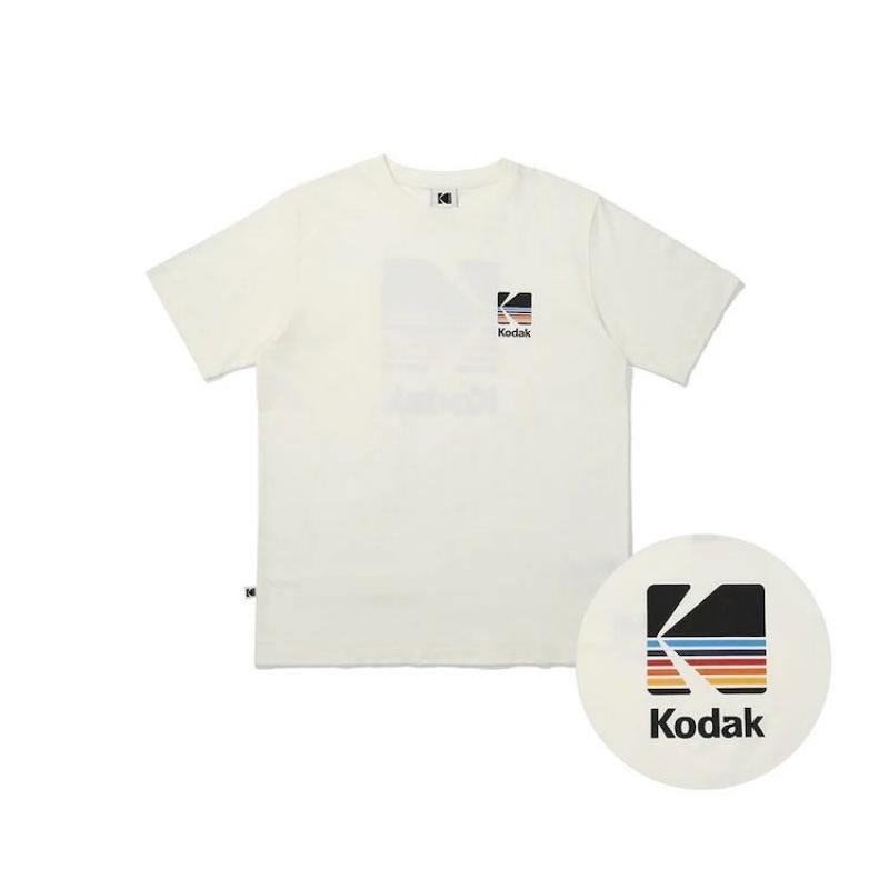 【現貨】【WE ARE】韓國KODAK柯達 SORONA彩虹標短袖T恤 K5223LRS56
