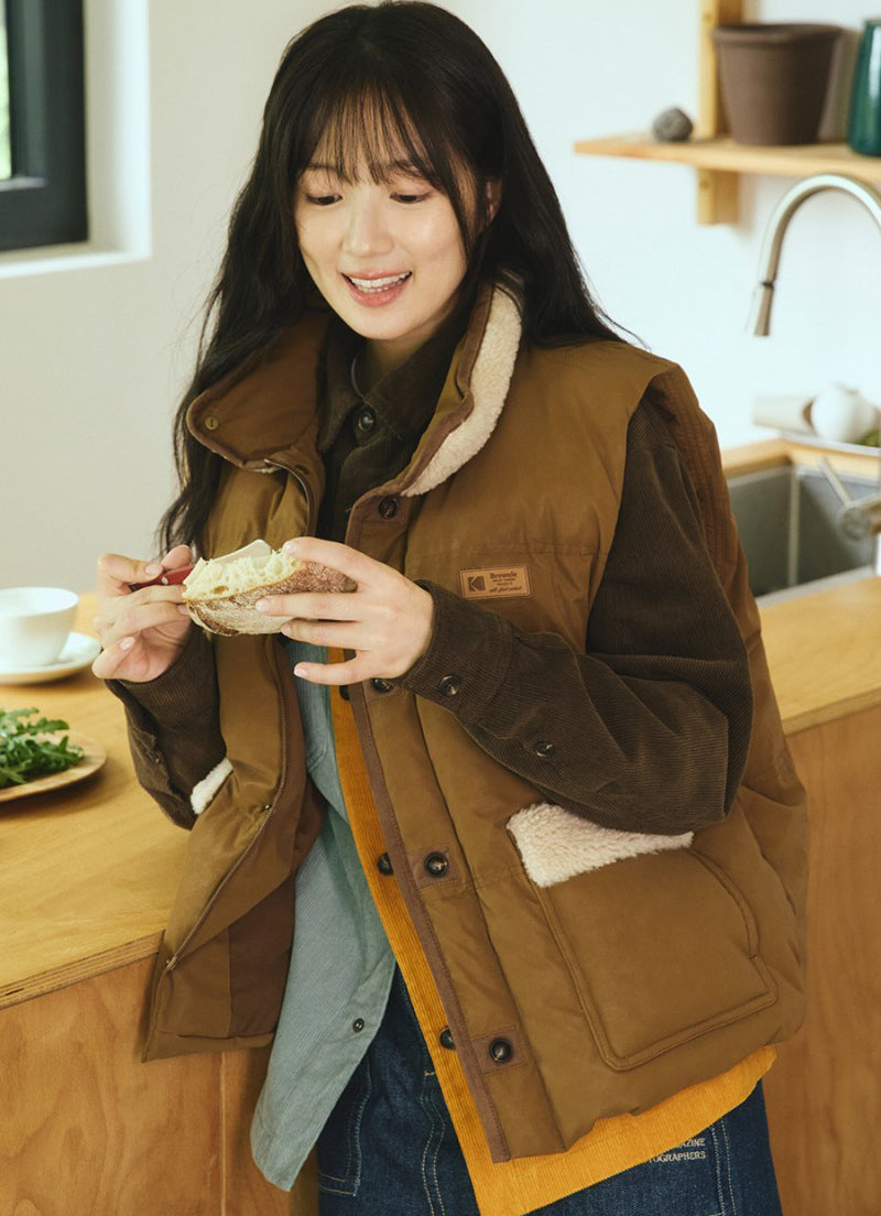 【WE ARE】韓國KODAK柯達休閒馬甲外套K5423LDV99