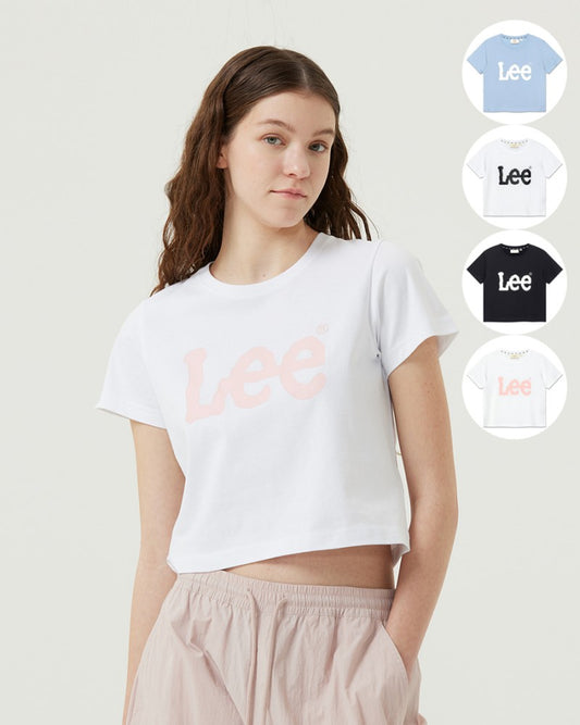 女款【WE ARE】韓國LEE 短版短袖T恤LE2502ST60