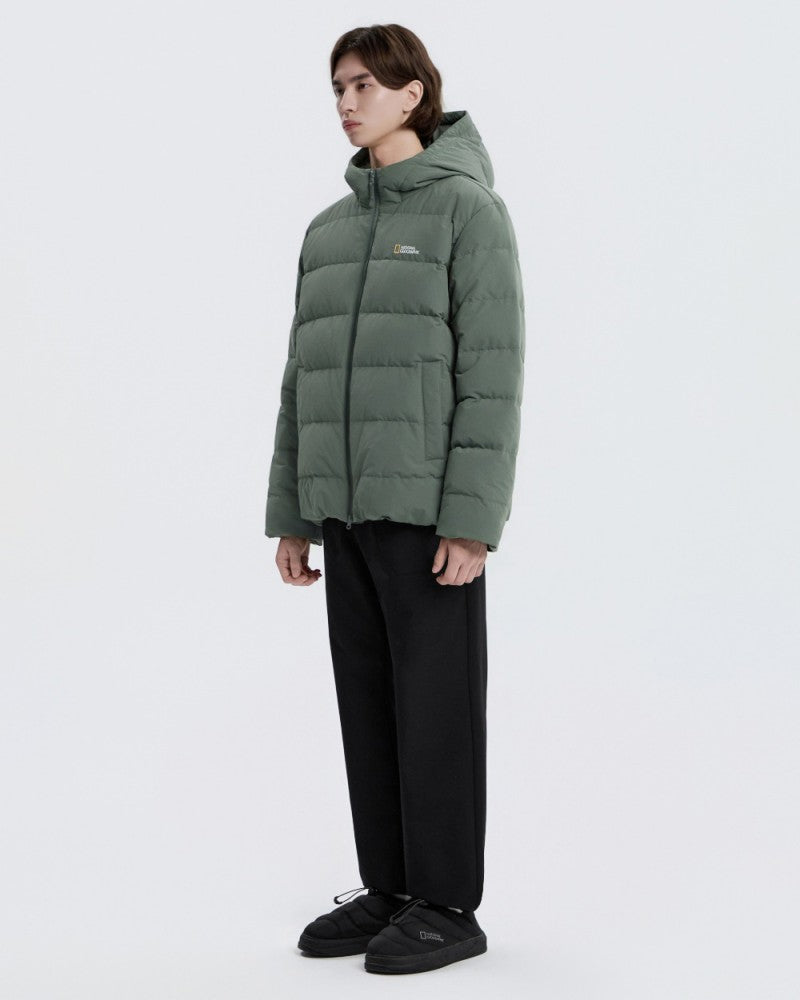 【WE ARE】韓國國家地理連帽羽絨外套N254UDW050