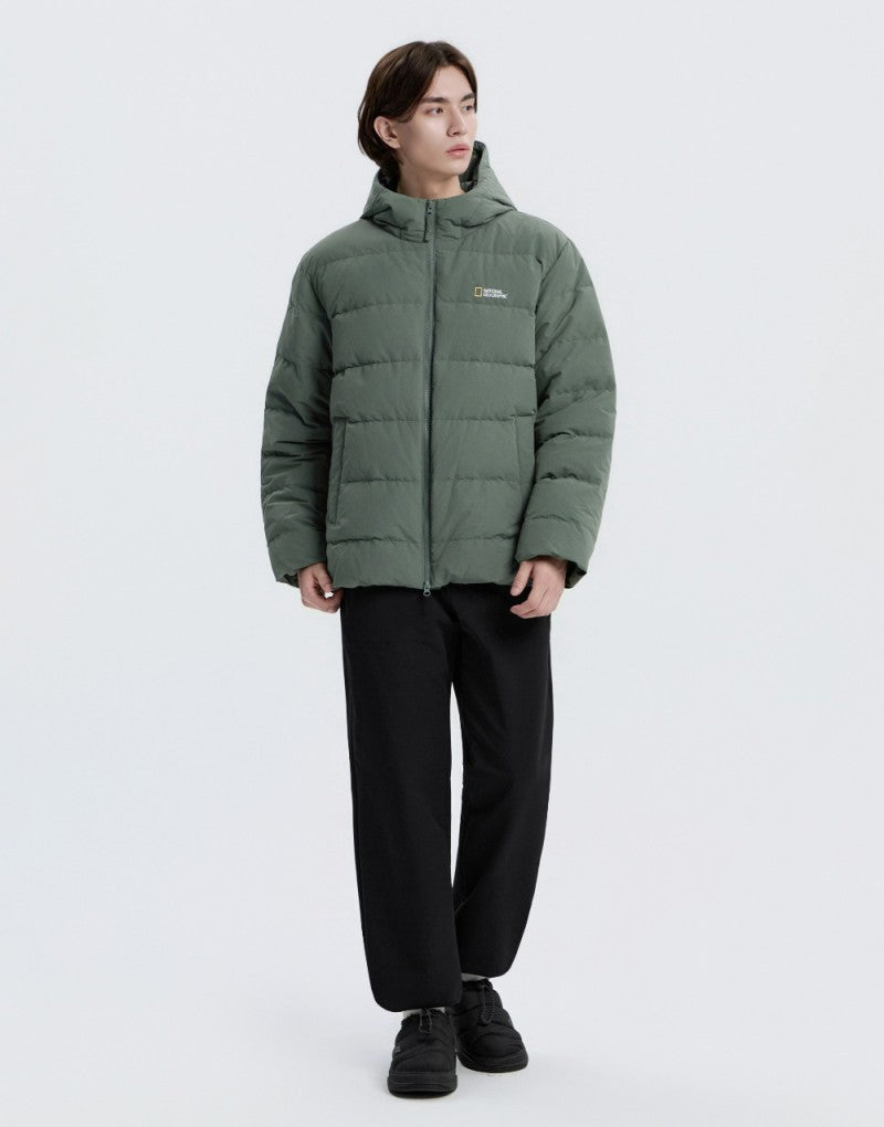 【WE ARE】韓國國家地理連帽羽絨外套N254UDW050