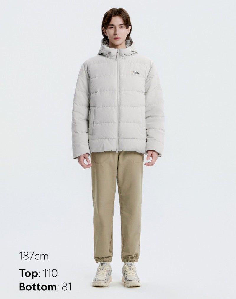【WE ARE】韓國國家地理連帽羽絨外套N254UDW050