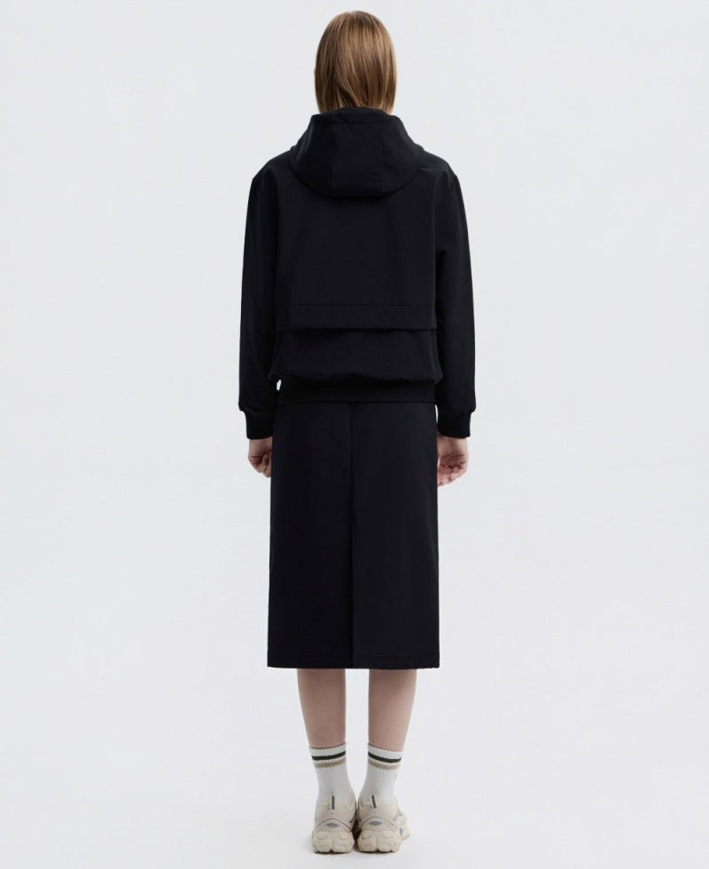 女款【WE ARE】韓國國家地理加絨拉鏈連帽外套N254WFT050