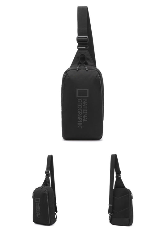 【WE ARE】 韓國國家地理 3.5L直LOGO斜背包 N255ACR160