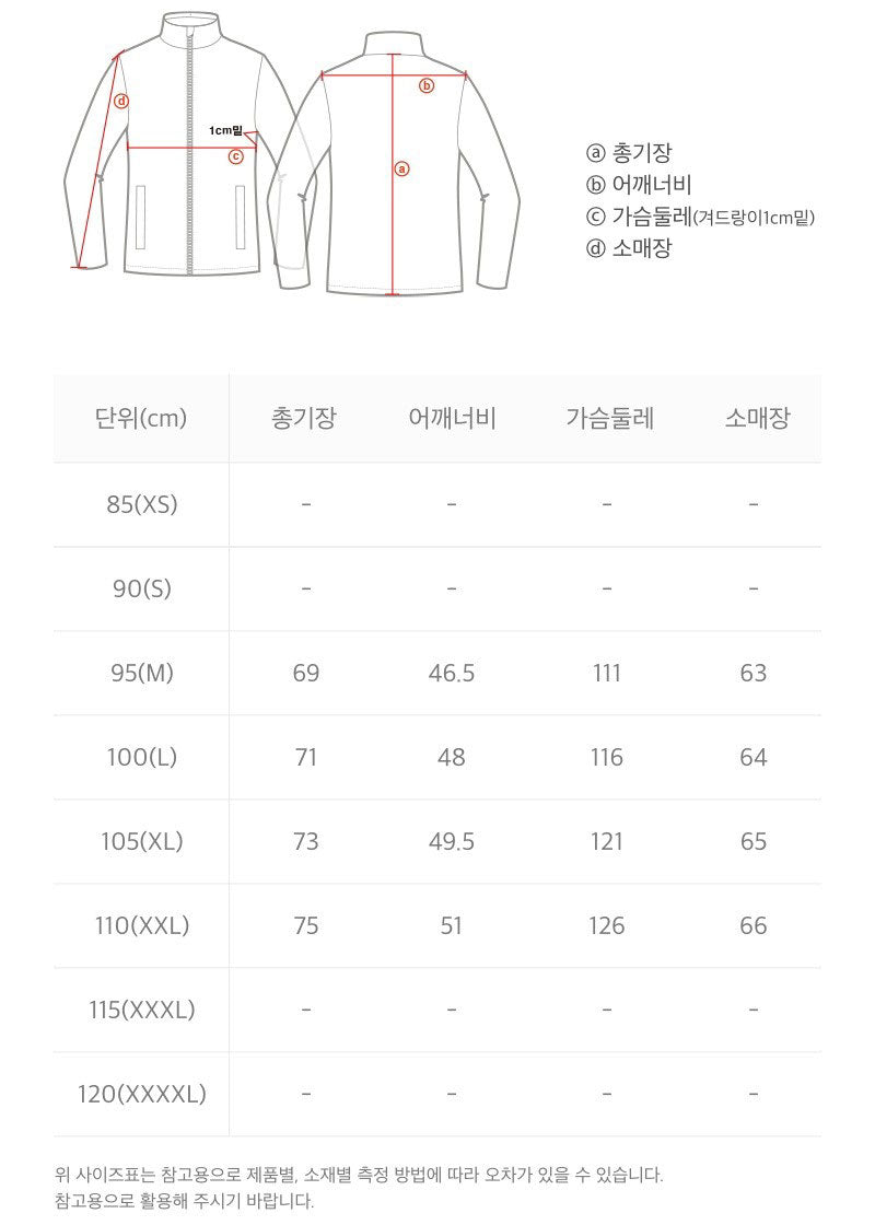 【WE ARE】韓國國家地理拉鏈外套N265MJP240