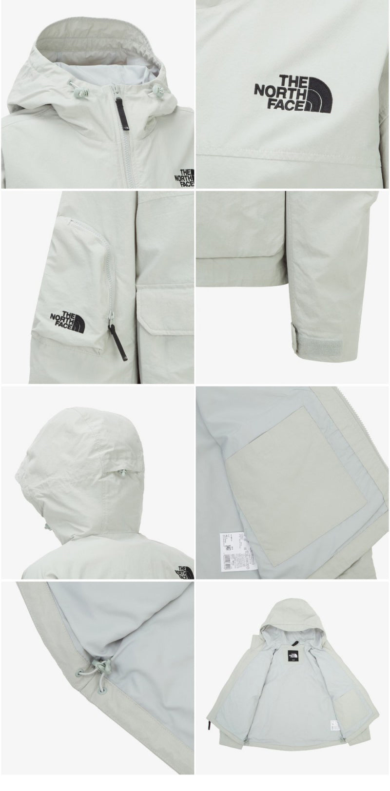 女款【WE ARE】韓國THE NORTH FACE 連帽防風外套NJ3BR34