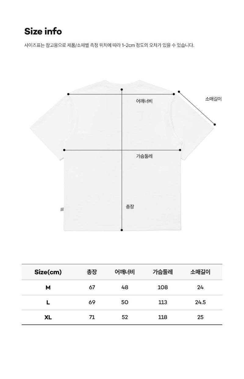 【WE ARE】韓國KODAK柯達加涼面料短袖T恤K6223LRS61
