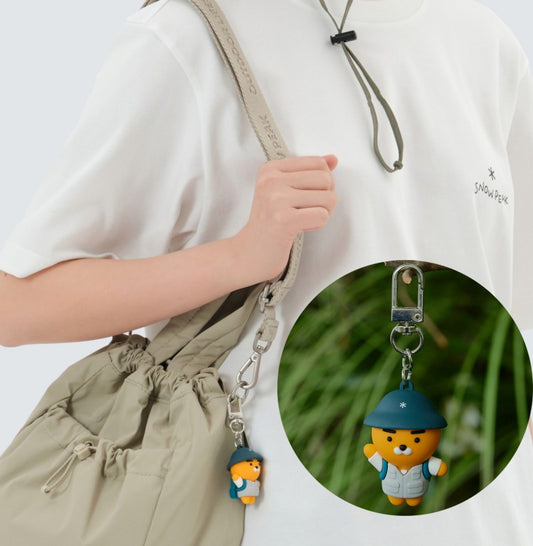 聯名款【WE ARE】韓國Snow Peak X Kakao Friends吊飾鑰匙扣S25SUFSU84