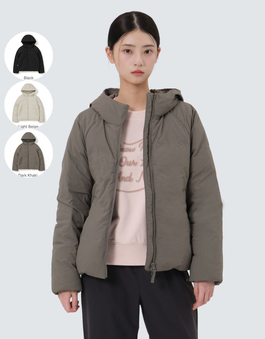 女款【WE ARE】韓國snow peak雪峰連帽羽絨服S25WWGDJ51