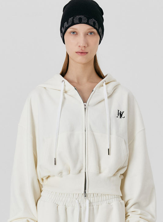 【WE ARE】韓國WAL WOOALONG 短版連帽外套 WL230JHZ01W