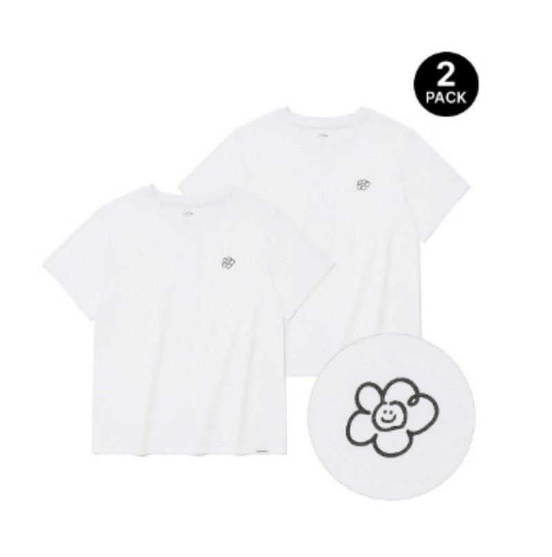 2 PACK 【WE ARE】韓國wacky Willy小飛人短袖T恤WA2502STE2