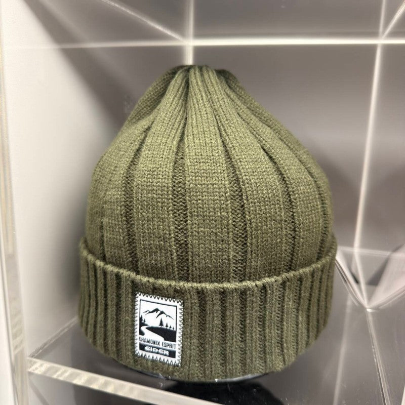 【WE ARE】韓國EIDER 布標針織毛帽DUW25C45