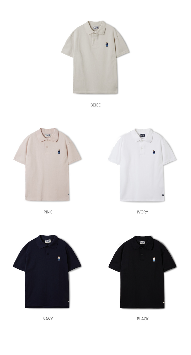 【WE ARE】韓國WHO.A.U短袖POLO衫T恤WHHAF2411U