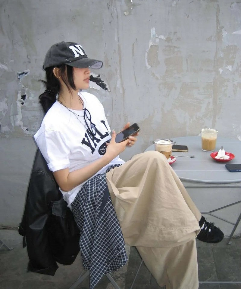 【WE ARE】韓國YALE 大標寬版短袖T恤YFM1SS306S