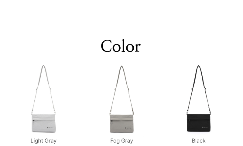 【WE ARE】韓國snow peak 信封斜背包S25SUFSB37