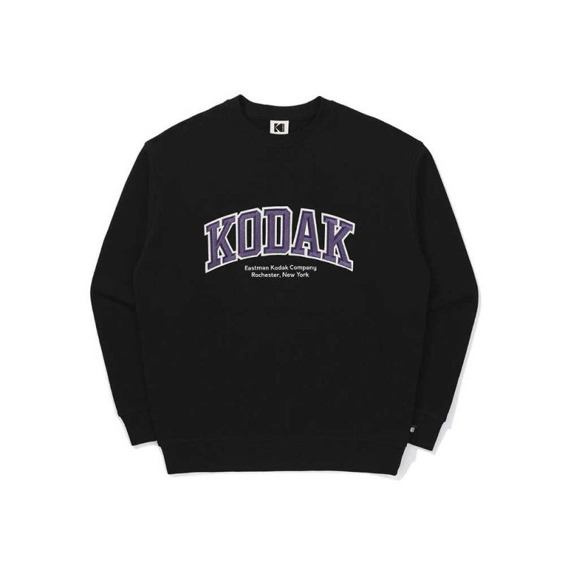 【WE ARE】韓國KODAK柯達 美式LOGO圓領大學T K5323EFS81