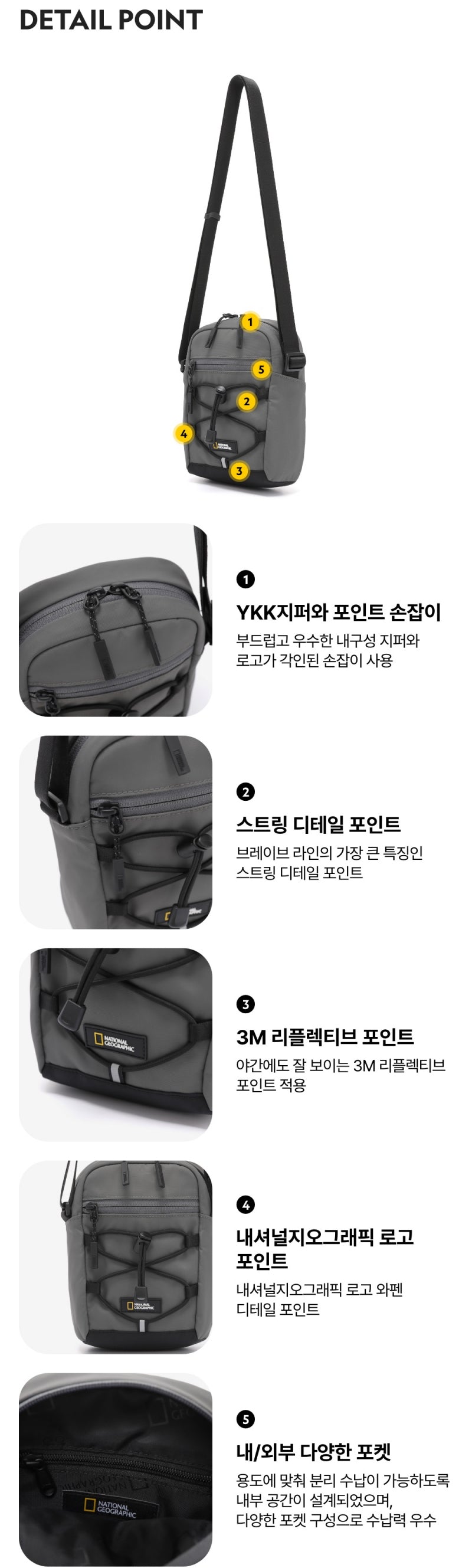 【WE ARE】 韓國國家地理 BRAVE 系列MIni斜背包 N255ACR230