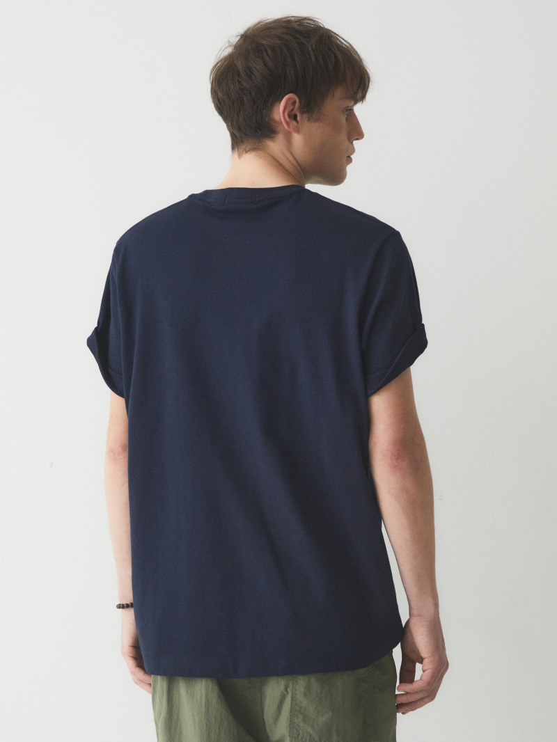 【WE ARE】Korea WHO.AU purchasing casual T-shirt WHRAE3794U