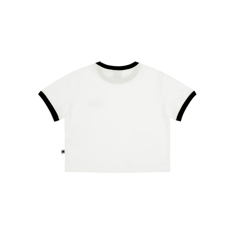 【WE ARE】Korea โกดัก Essential Ringer Short Sleeve T-shirt Woman K5222ERS20