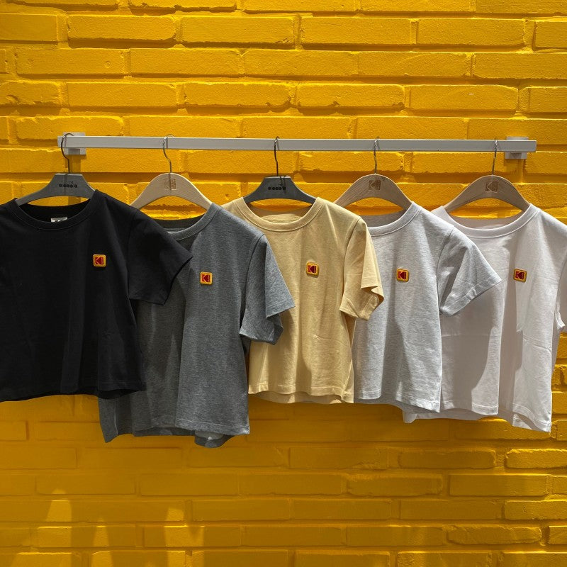 【WE ARE】Korea KODAK Kodak casual short-sleeved T-shirt K5222ERS34