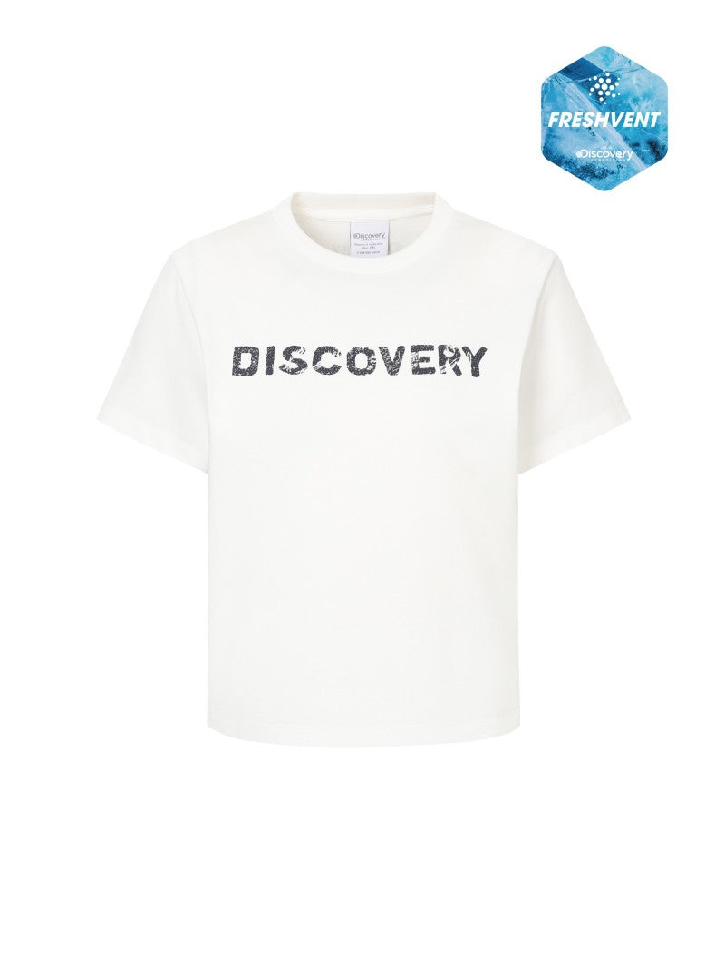 女款【WE ARE】韓國Discovery休閒短袖T恤DWRS9G053