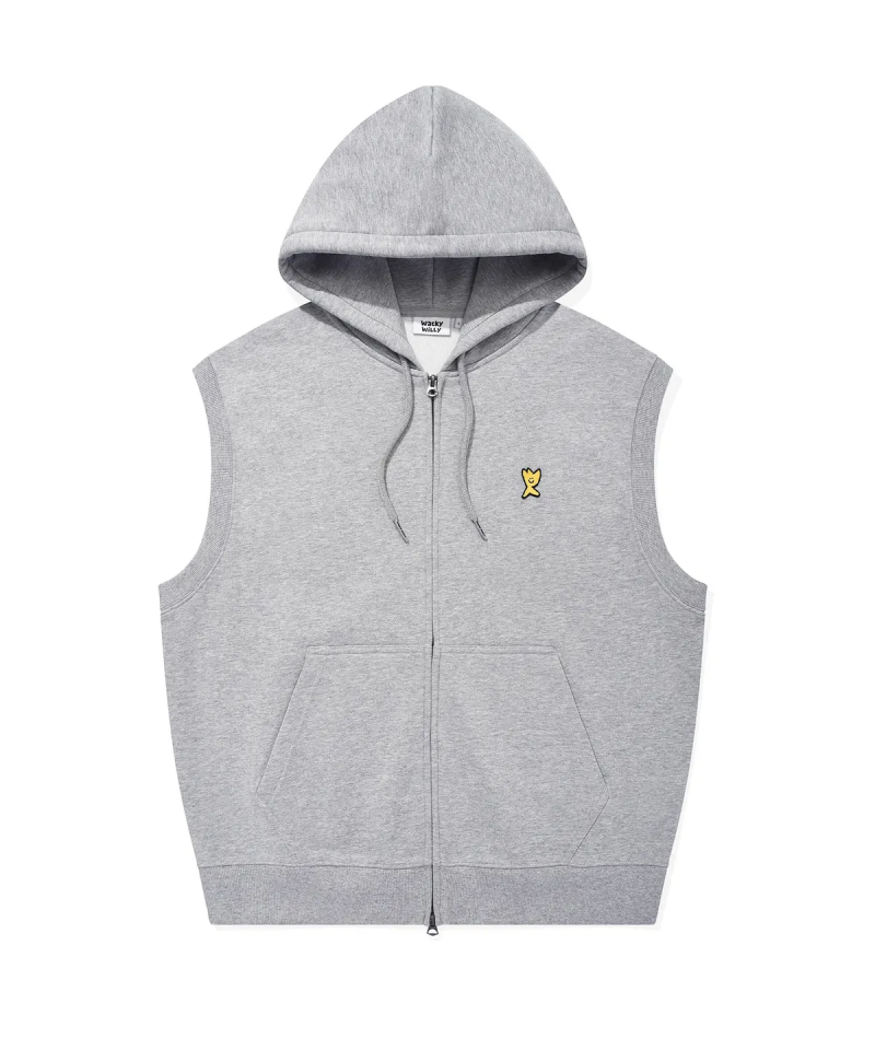 【WE ARE】Korea wacky Willy hooded vest WA2501HZ15