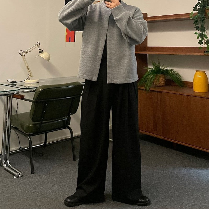 【WE ARE】Korean round collar cardigan jacket in 5 colors