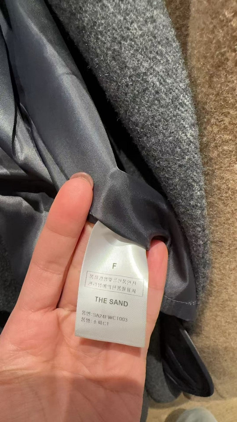 大茜選品【WE ARE】韓國東大門TD大衣外套SA24FWCI003