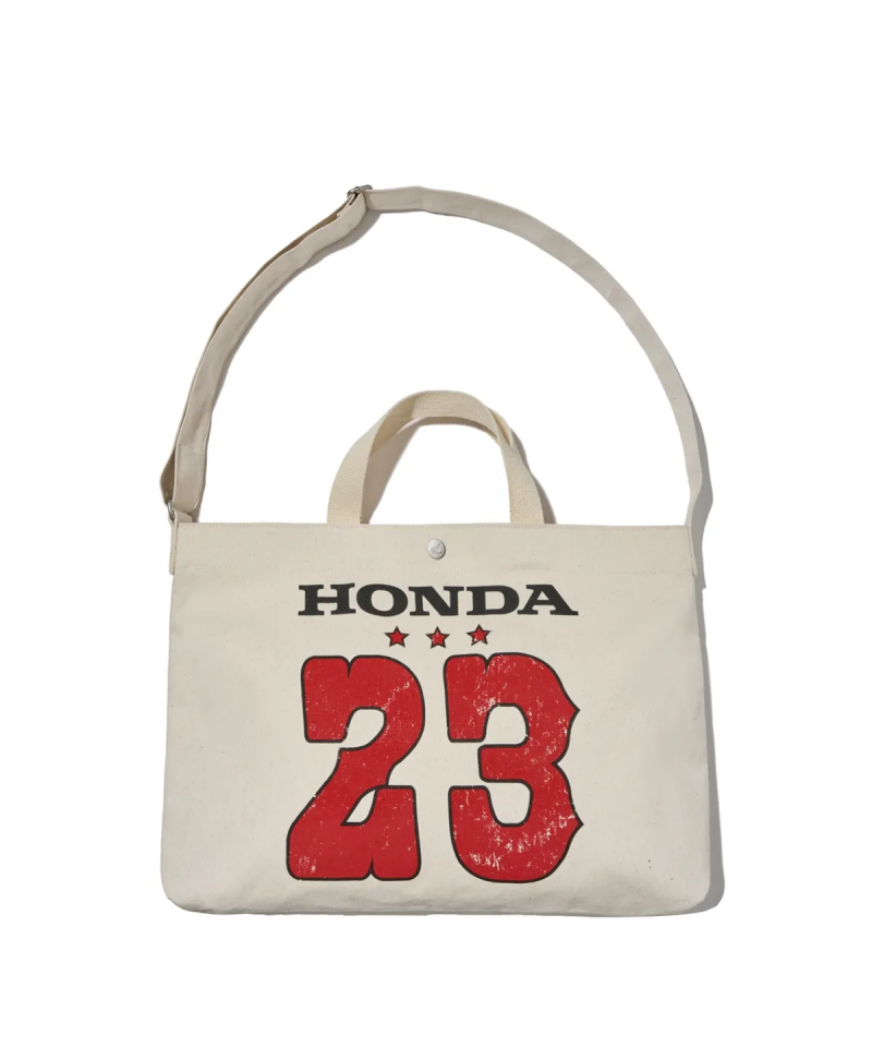 【WE ARE】韓國HONDA 帆布單肩包 HFX2BG302A
