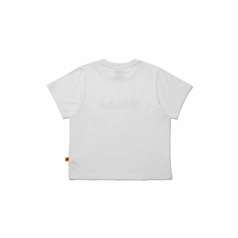 【WE ARE】Korea โกดัก Big Logo Askin Short Sleeve T-shirt Woman K5222ERS26