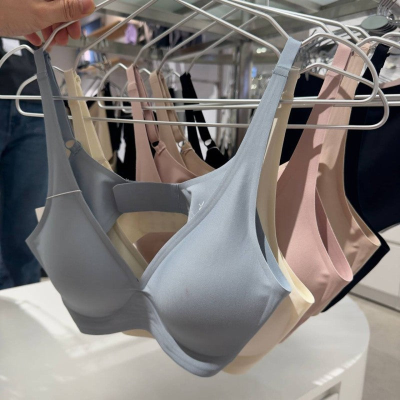 基礎款【WE ARE】韓國verish舒適 自然服貼 兩排後扣式 無痕內衣COOL FIT BRA SIGNATURE