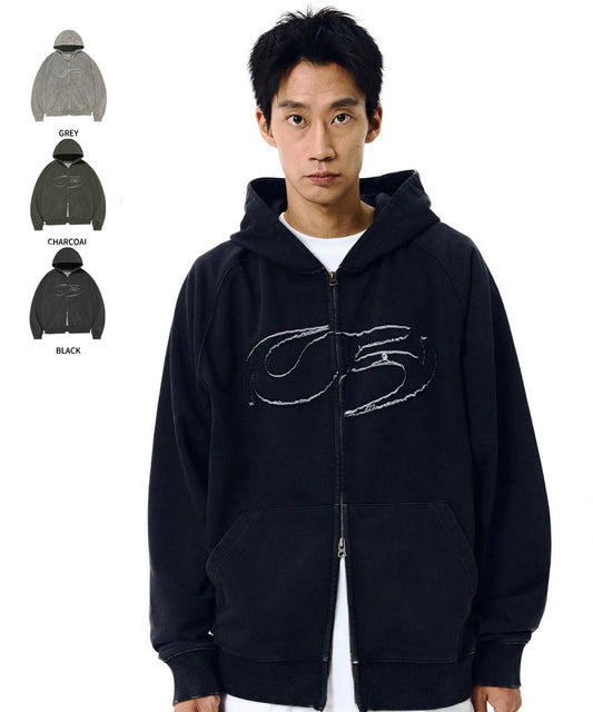 限時折扣【WE ARE】韓國FILLUMINATE連帽拉鏈外套3244TA4002