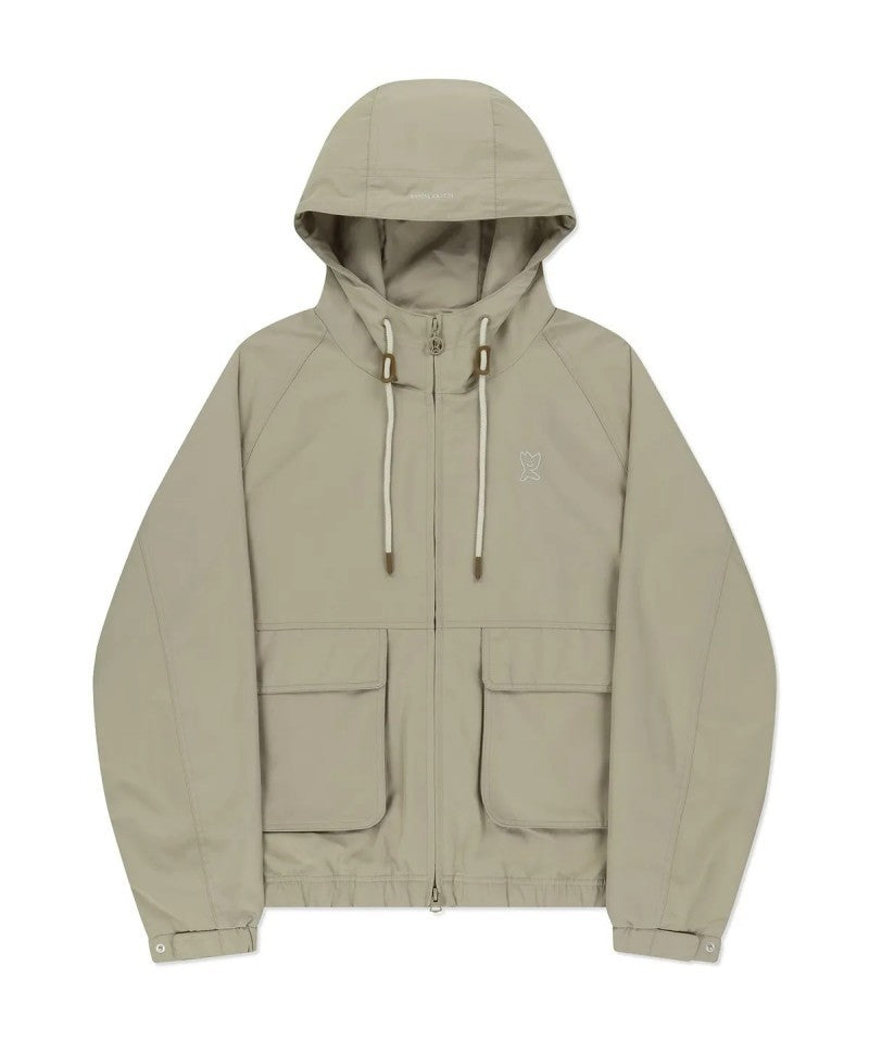 【WE ARE】Korean wacky Willy windproof hooded jacket WA2501JK11