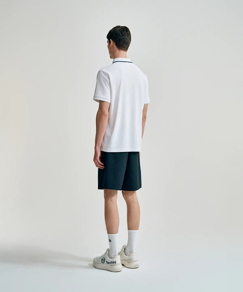 【WE ARE】韓國SERGIO TACCHINI 男款領口小標短袖POLO衫 TMPQ10553
