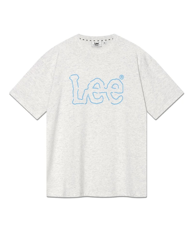 【WE ARE】韓國LEE 鏤空LOGO短袖T恤LE2502ST04