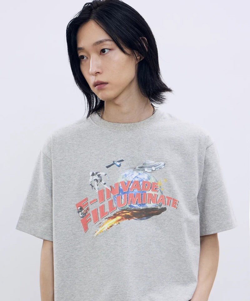 【WE ARE】韓國FILLUMINATE 飛碟短袖T恤FBEUUTS157