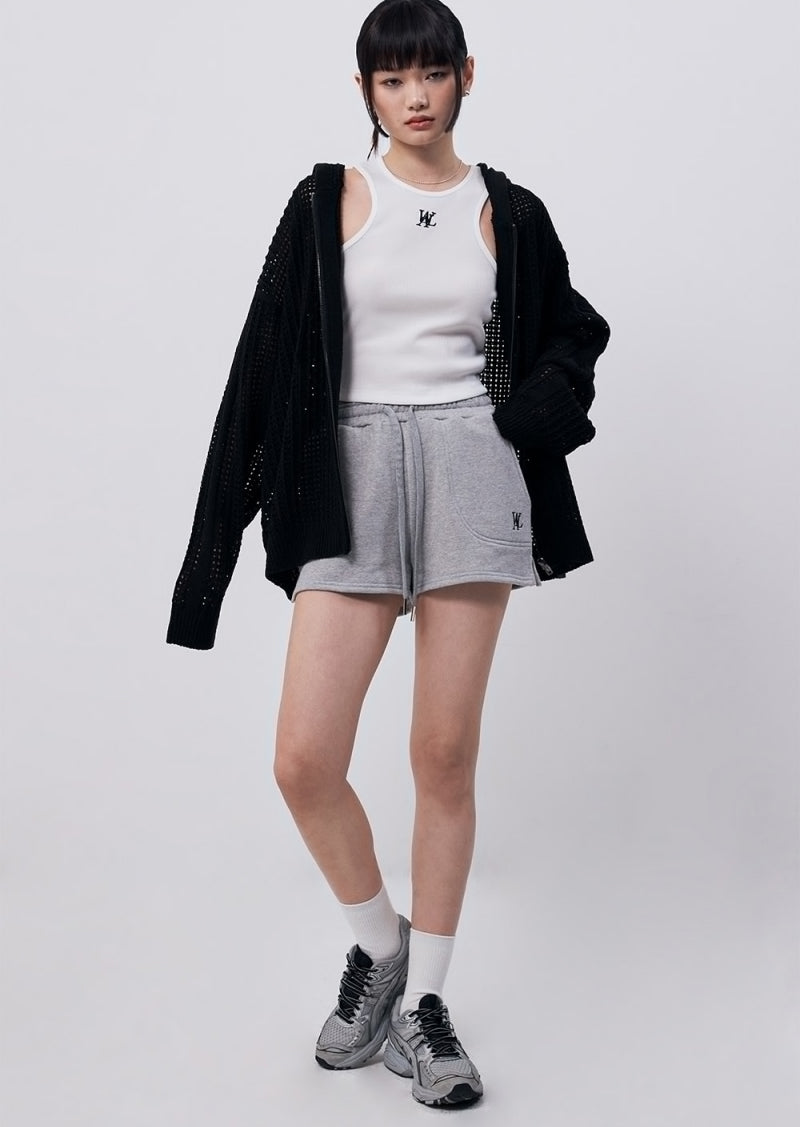 【WE ARE】韓國WAL WOOALONG女款棉短褲WL242JSP01W