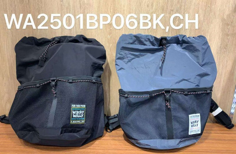 【WE ARE】Korea wacky Willy drawstring bucket bag WA2501BP06