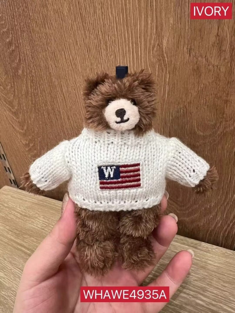 【WE ARE】Korea WHO.AU Shaking Bear Pendant Bag Ornament WHAWE4935A