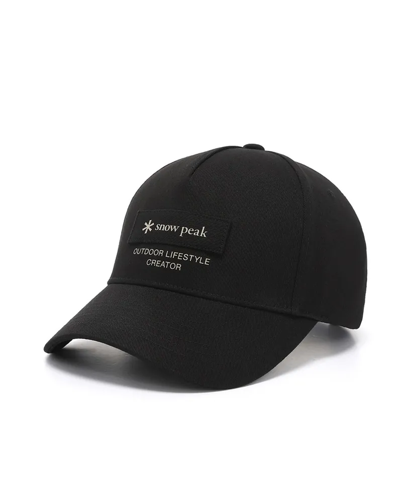 【WE ARE】Korea snow peak cloth logo baseball cap S25SUFBC32