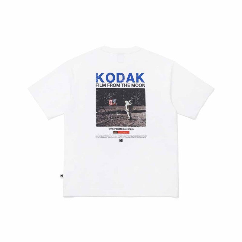 【WE ARE】Korea โกดัก Apollo 11 Graphic Sorona short -sleeved T -shirt K5223LRS32