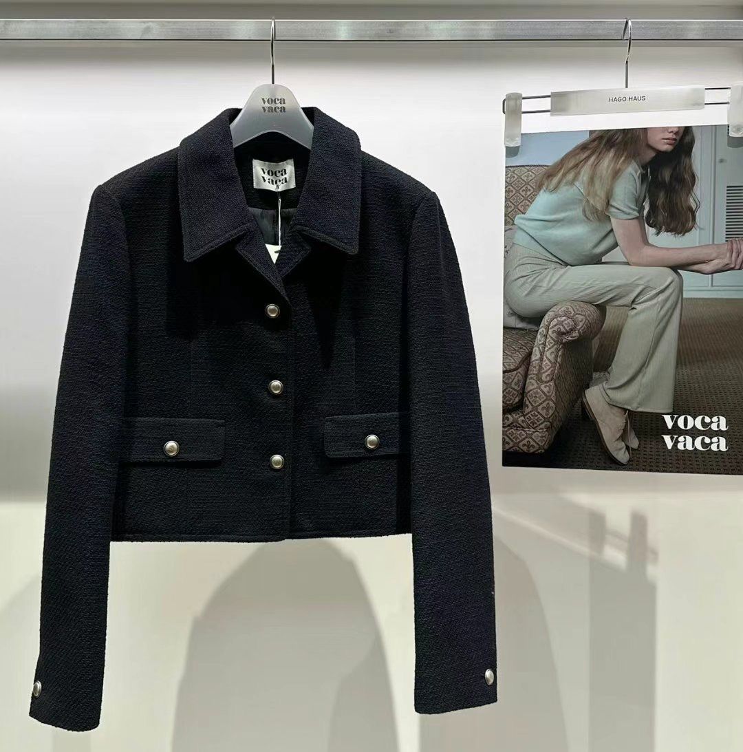【WE ARE】Korea VOCAVACA woolen suit jacket VC2399JK002