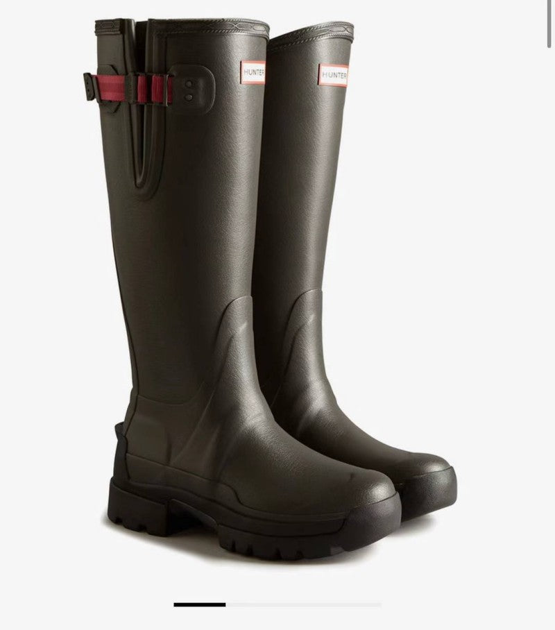 【WE ARE】Korea HUNTER high-top side-adjustable rain boots WFT2201RNP