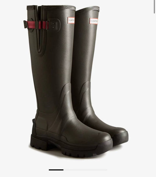 【WE ARE】Korea HUNTER high-top side-adjustable rain boots WFT2201RNP